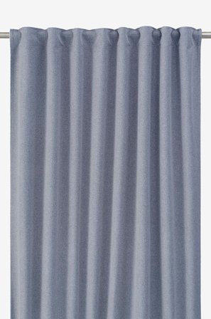 Svanefors - Gardin Jane 2-pak - Grå - Gardinfag med rynkebånd - 140X270 - Fra Homeroom