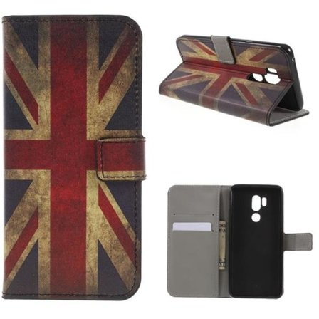 Plånboksfodral LG G7 ThinQ - Flagga UK
