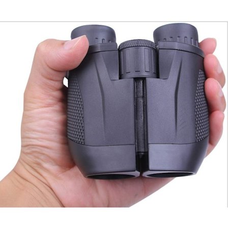 Bærbar, 10x25 linse FMC BaK4 prismer, lett kraftig kikkert