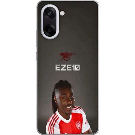 Yhteensopiva Puhelinkuori OnePlus Nord CE5 EZE10 Arsenal Tähtikuva pelaajalla punavalkoisessa Arsenal-paitassa, tyylikäs muotokuva seurafiiliksellä ja