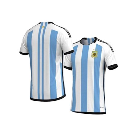 2022 VM Argentina tröja nr 10 Messi fotbollströja