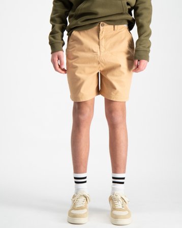 Lyle & Scott Stretch Chino Short Beige Shorts Kille - Kids Brand Store