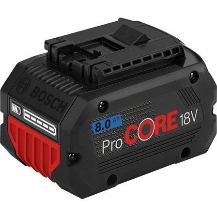 Bosch ProCORE 18 V Batteri 8,0 Ah, Maskintilbehør & forbruk