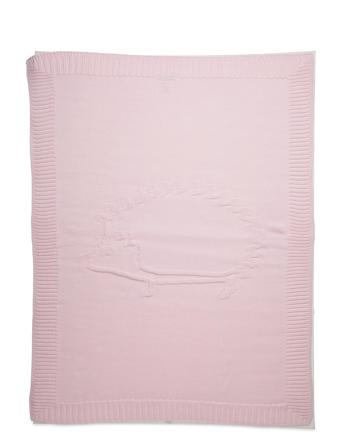 Hedgehod Blanket Wool Home Sleep Time Blankets & Quilts Rosa Tartine Et Chocolat