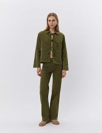 Sofie Schnoor Nitasw Jacket - Khaki green - 36