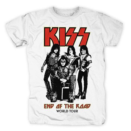 Kiss End Of The Road Band T-shirt