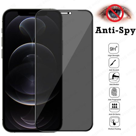 2-PACK iPhone 11 Pro Skärmskydd Anti-Spy HD 0,3mm