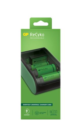 GP ReCyko Universal Charger AAA,