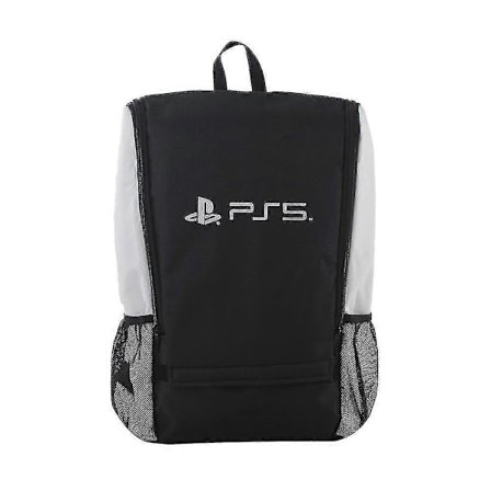 PS5 Rygsæk Laptop Taske Bæreetui Kompatibel Med Playstation 5 Og PS5 Digital Edition, Vandafvisende Opbevaringstaske (FMY)