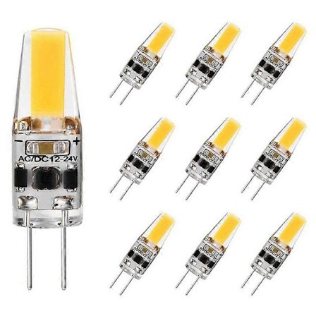 G4 LED-lamppu Lämmin valkoinen himmennettävä 3W vastaa 30W AC/DC 12V-24V kaksoispinni LED-lamppu G4 LE