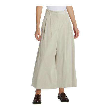 Max Mara, Wide Trousers Beżowy, Kobieta, Rozmiar: L