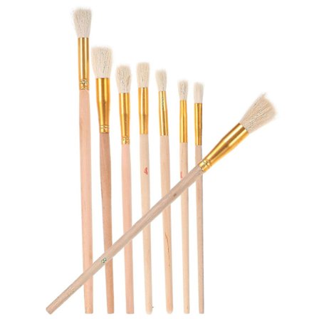 8 stk Pollineringsverktøy Manuell Pollinator Bærbar Utendørs Plantepollinator