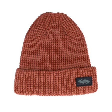 Quiksilver - Röd cuff Beanie - Tofino Beanie Marsala Red Cuff @ Hatstore