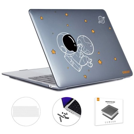 HAT PRINCE MacBook Pro 16 M1 Max / M1 Pro (A2485, 2021) astronautti tyyli ja näppäimistön suojus - Kädet Maan Päällä Ja Tähdet