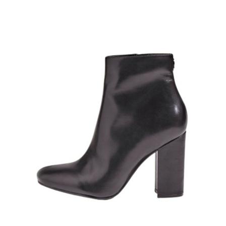 Guess, Ankle Boot Tronchetto shoes mod. Lannaha TC 95 in leather D20Gu 75 Zwart, Dames, Maat:40 EU,rubber