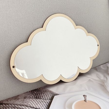 Epäsäännöllinen esteettinen peili, akryyli koristeellinen peili