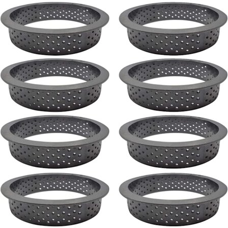 8 stk. Pie Mousse Pie (Sort)