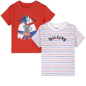 Mayoral 2-Pack Red Holiday T-Shirt 24 Months - Tops - 24 months - Pink