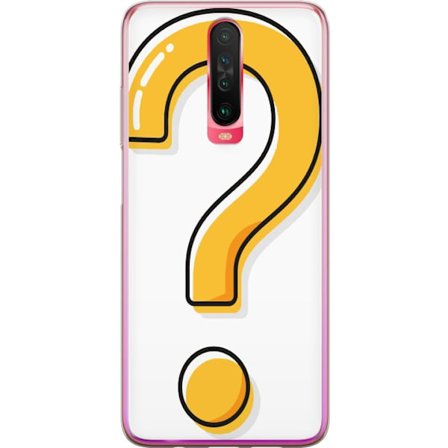 Yhteensopiva Puhelinkuori Xiaomi Redmi K30 Kysymysmerkki