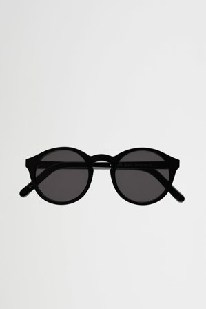 Barstow Black - grey solid lens