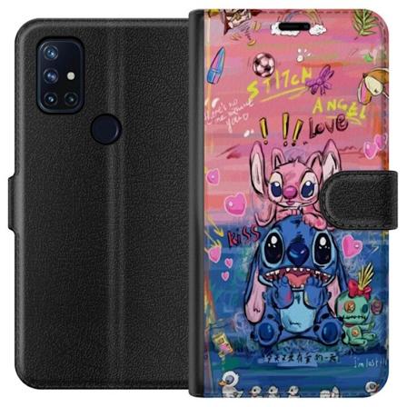 OnePlus Nord N10 5G Lommeboketui Stitch kunst