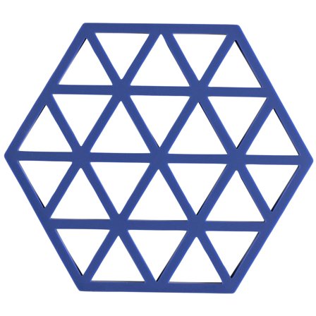 Zone Triangles gryteunderlag, indigo