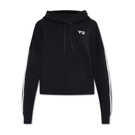 Y-3 - Hoodies - Svart - Dam - Storlek: L, Dam, Storlek: L