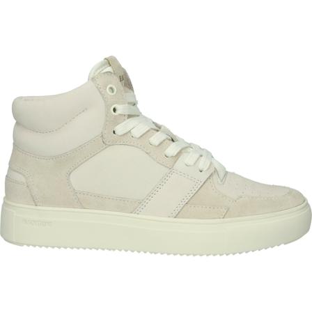 Blackstone Xw42 Beige - High TOP Sneaker , Beige , Dames , Maat: 37 EU