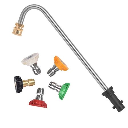 Vinklet lanse og 5 dyser til Kärchers K-serie