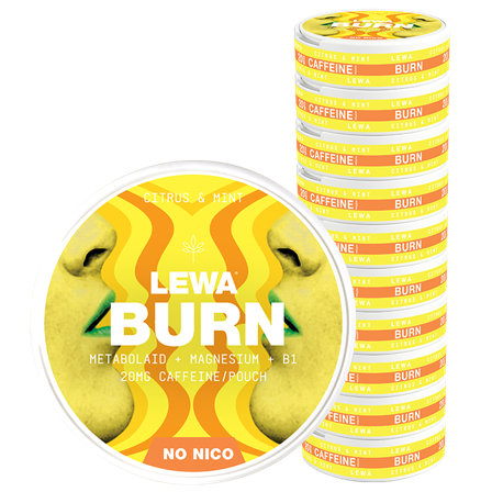 LEWA Of Sweden 10 x LEWA Functional NoNico BURN Citrus/Mint