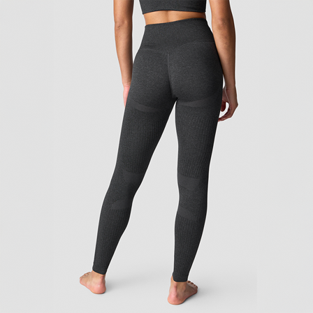 ICANIWILL Soft Seamless Tights, Graphite Melange
