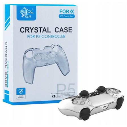 Skyddsfodral - PS5 - Transparent - Hög kvalitet - Abrasionsskydd - Unisex