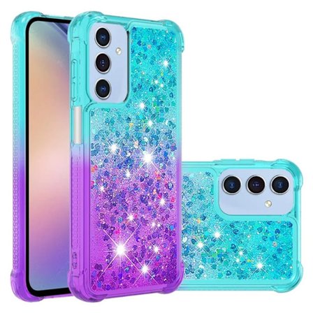 Princess Samsung Galaxy A16 deksel - Himmelblå + Lilla