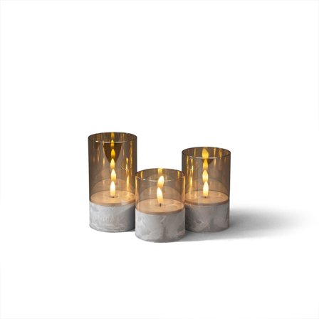 Konstsmide - LED-lys Ljus med glasdekoration LED Flerfärgad