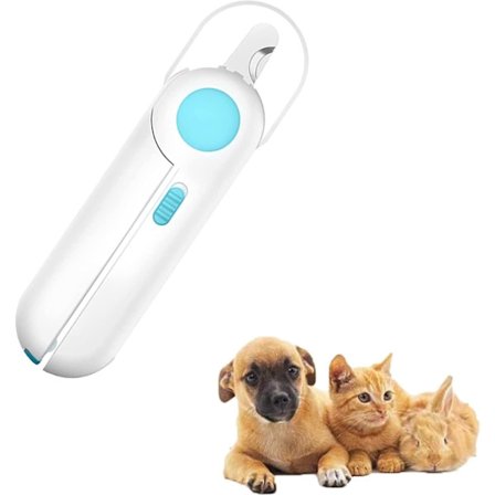 Hunde- og katteklo-klipper, Profesjonell hund- og katteklo-klipper med ultrasterk LED-lys