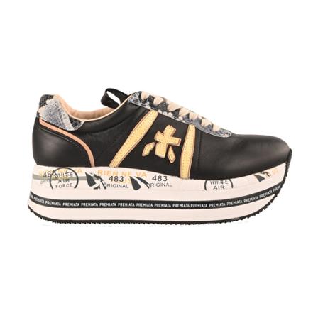 Premiata Sneakers Beth-6015 Sort, Dame, Størrelse: 37 EU