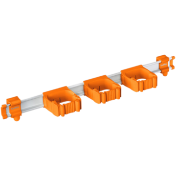 Skena Toolflex ONE 54cm med 3st hållare Orange*