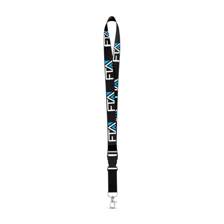 FTA Full Throttle Lanyard Black/Glacier