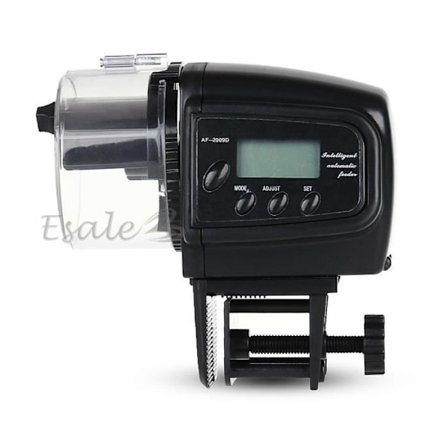 Automatisk digital fiskefôrautomat for små akvarier