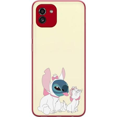 Samsung Galaxy A03 Gennemsigtig cover Stitch Aristocats