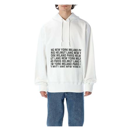 Helmut Lang, Knitwear L09Hm 510F Wit, Heren, Maat:M