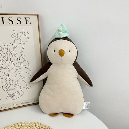 ins ny bomulls hane dukke, kanin dinosaur dukke, baby giraff komfort dukke, pingvin dukke