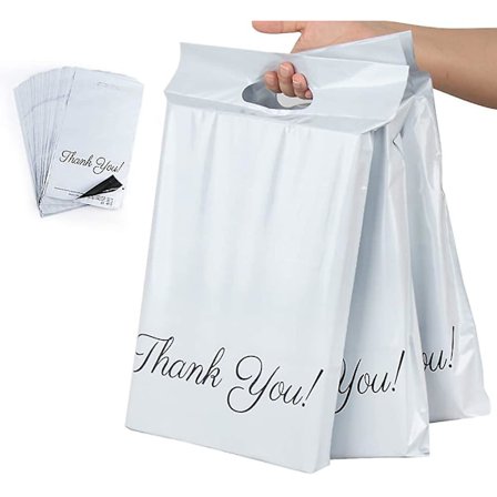 60 st plastpåsar 250 x 350 mm med tackbrevspåsar ogenomskinliga