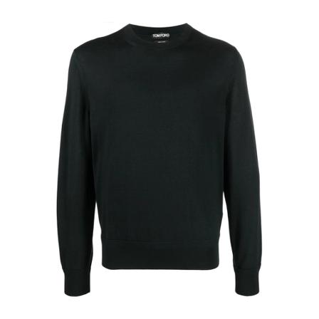 Tom Ford Long Strik Sort, Herre Strik