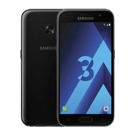 Begagnad Samsung Galaxy A3 2017 16GB Svart - Använt skick