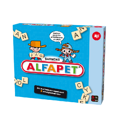 ALGA Barnens Alfapet Spel & pussel ONESIZE