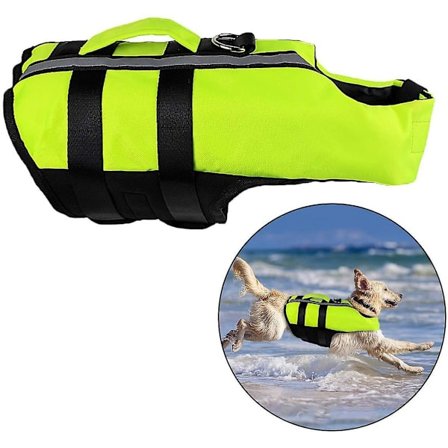 Pet Dog Life Vest Swimming Costume Adjustable Dog Vest Life Jacket