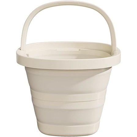 10 liters Sammenklappelige Spande Stor Kapacitet Bærbar Foldbar Vandspand til Have Rengøring Bilvask Camping Fiskeri