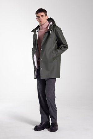 Stockholm Raincoat Green