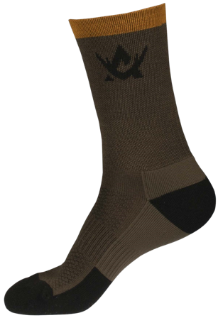 Alaska 1795 Superior Merino Sock 2-pack Brown/Black